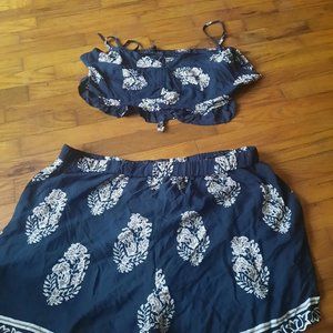 Two piece plus outfit